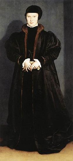 Hans holbein the younger Christina of Denmark oil painting image